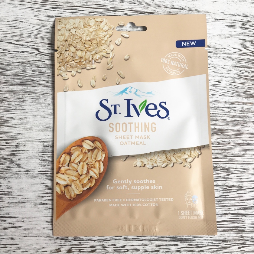 Beauty Explore Online St. Ives Soothing Mask Target Box Review Photos