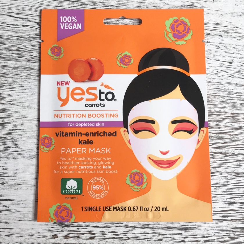 say yes to carrots mask