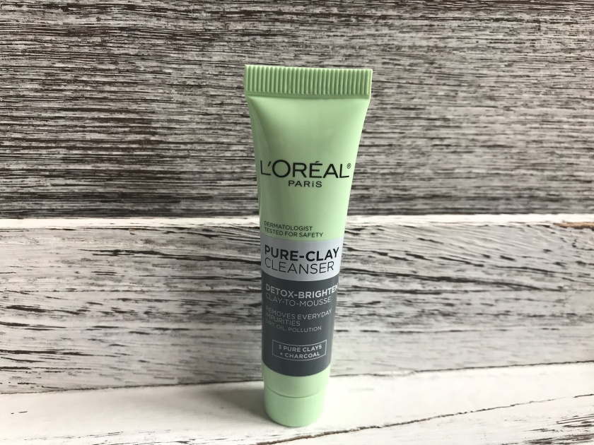 L’Oréal pure clay cleanser Review From Target Beauty Box Unboxing Beauty explore online