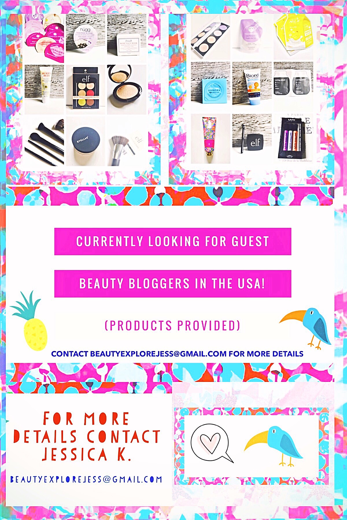 Looking for YOU! And other Guest Bloggers to Review Products for Beauty Explore Online!