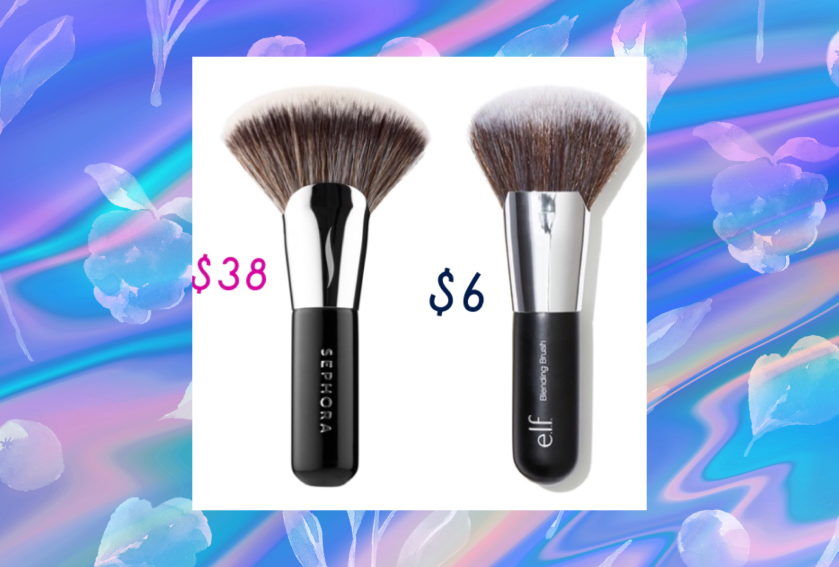 The best Makeup brush dupes Save over $30! Full blending brush dupe by elf cosmetics for $6