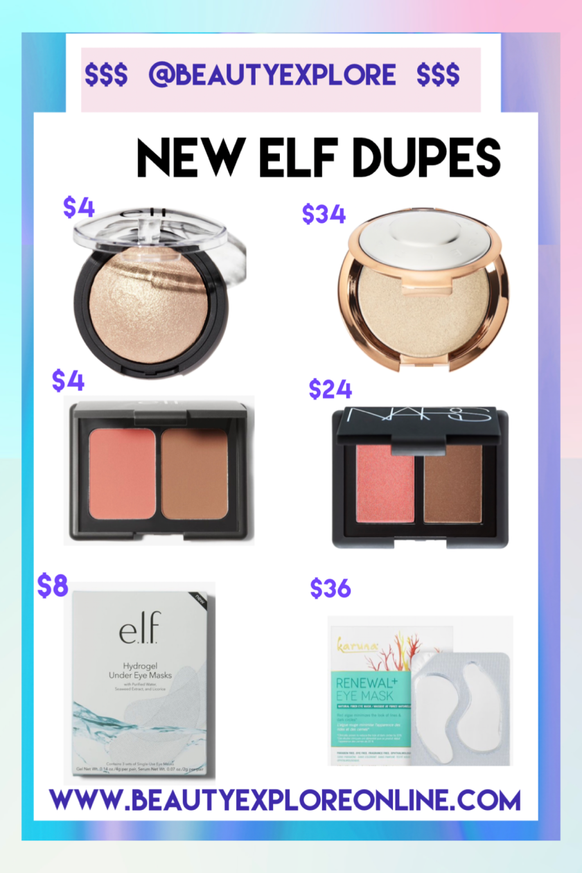The best Elf Dupes - New 2018 Drugstore Beauty Blogger Makeup Dupes