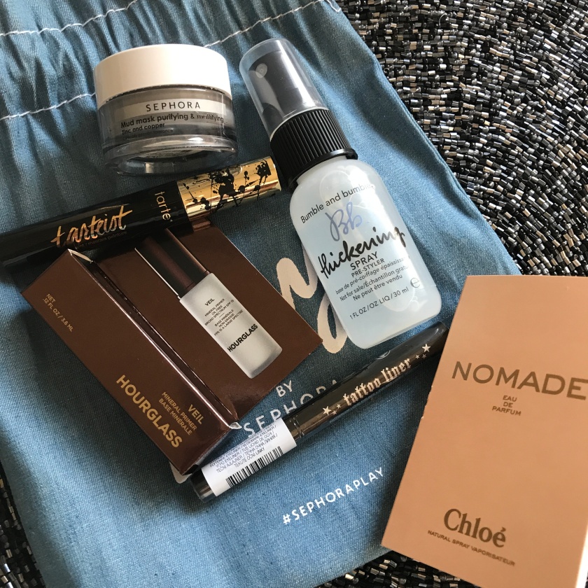 Beauty explore online Sephora Play Unboxing May 2018 New Beauty Box blog