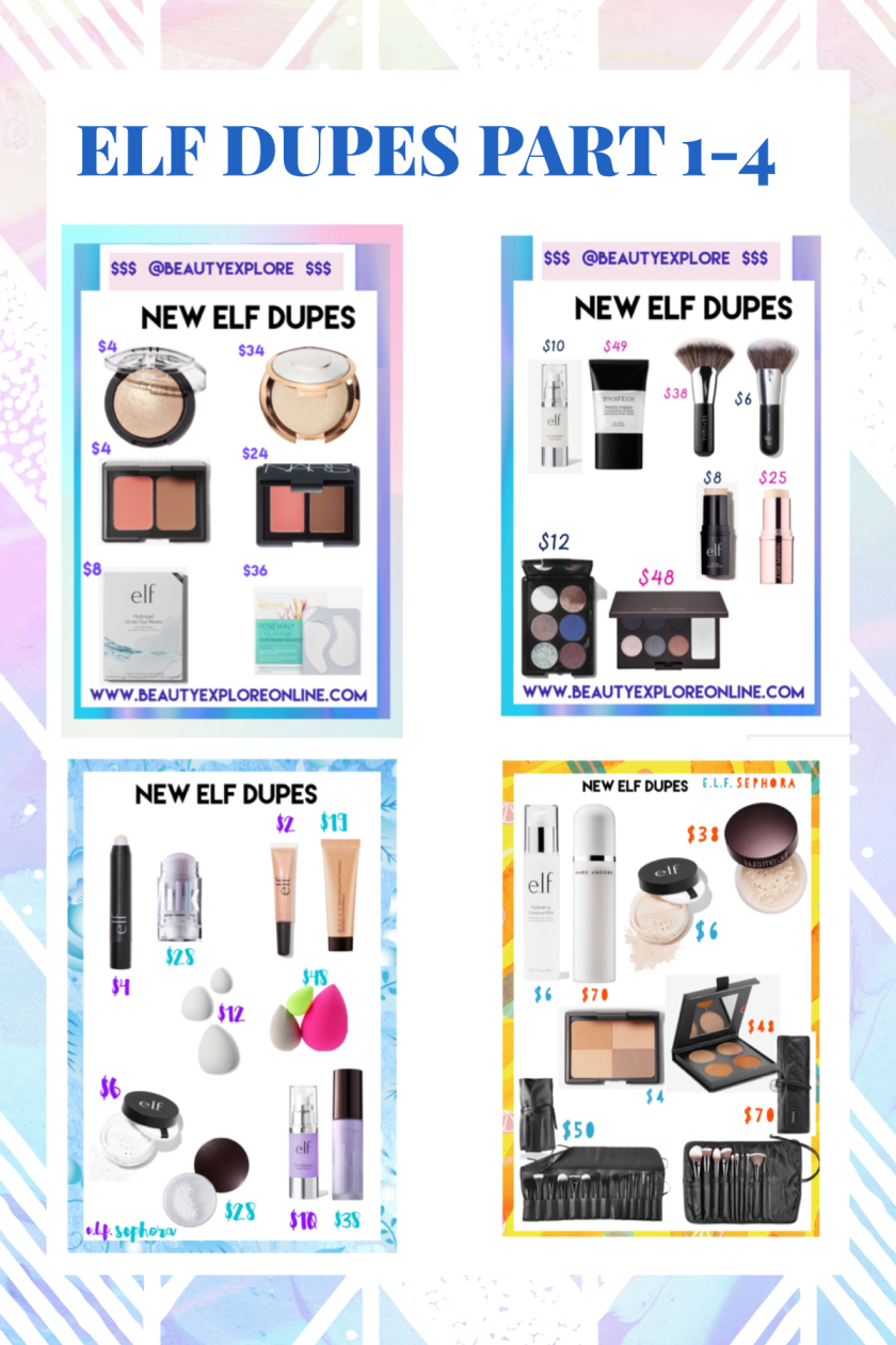 Best makeup dupes 2018 NEW Beauty explore online blogging