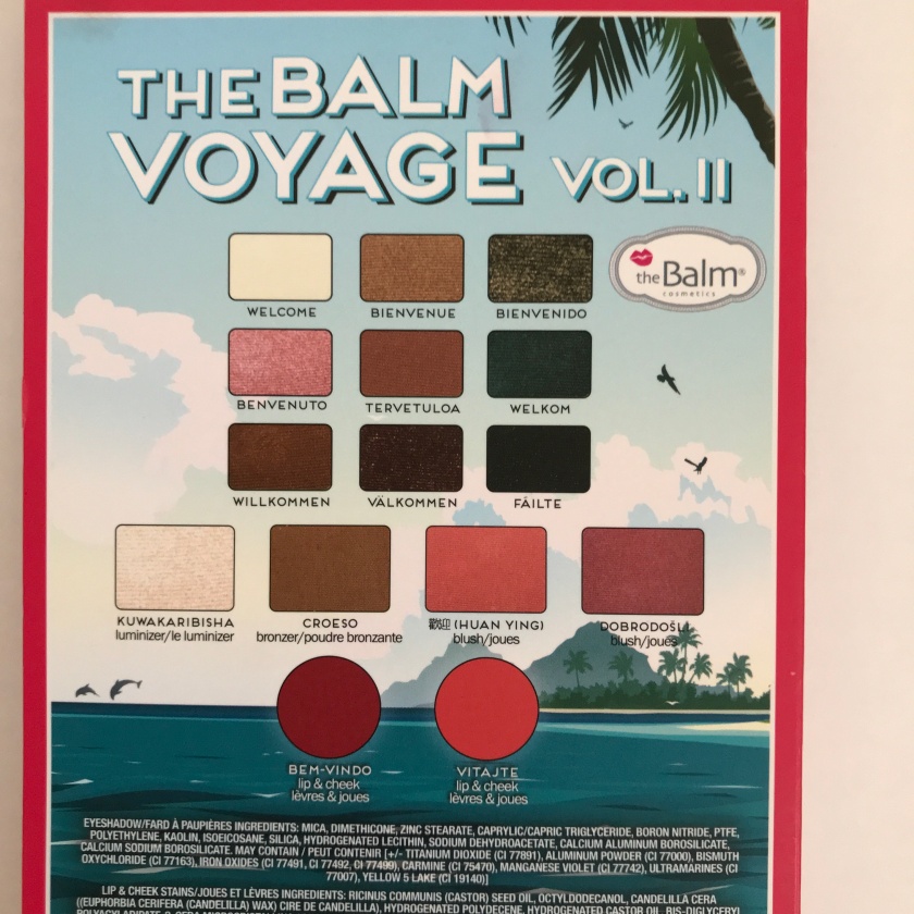 TheBalm Voyage Vol.2 Makeup Palette - Unboxing Photos