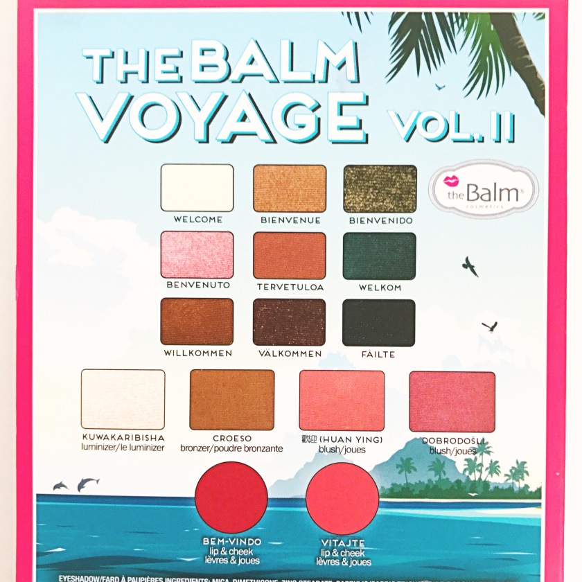 backside photos of TheBalm Voyage® Vol.2 $38.50 2018